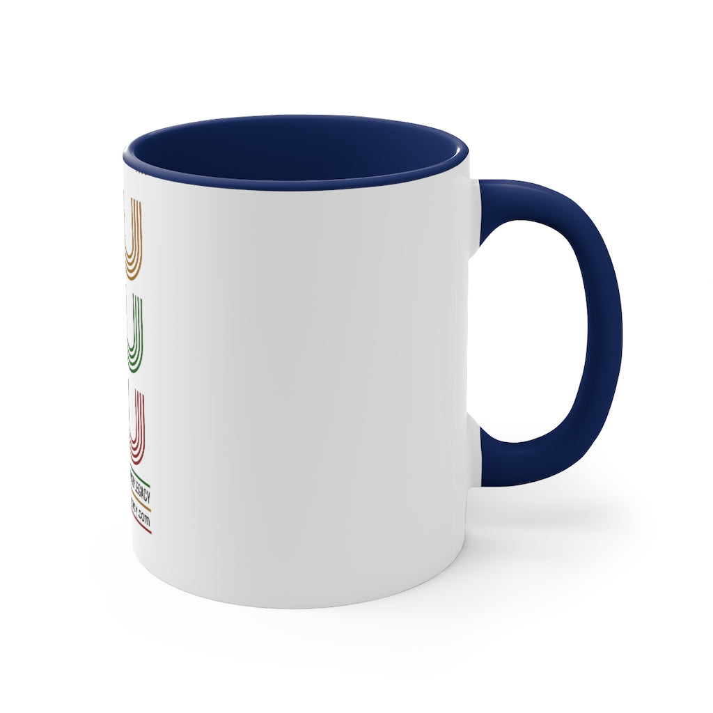 HuBuCU Accent Coffee Mug, 11oz