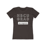 Load image into Gallery viewer, HBCU GRAD &#39;no regrets&#39; | Ladies&#39; The Boyfriend Tee
