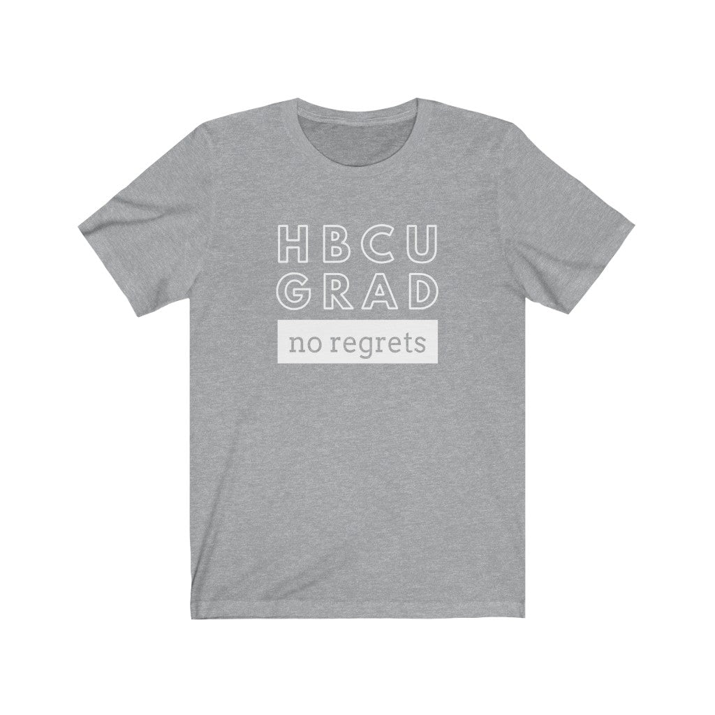 HBCU GRAD 'no regrets' | Short Sleeve Tee