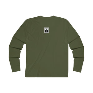 HBCU GRAD 'no regrets' FITTED Long Sleeve T-Shirt
