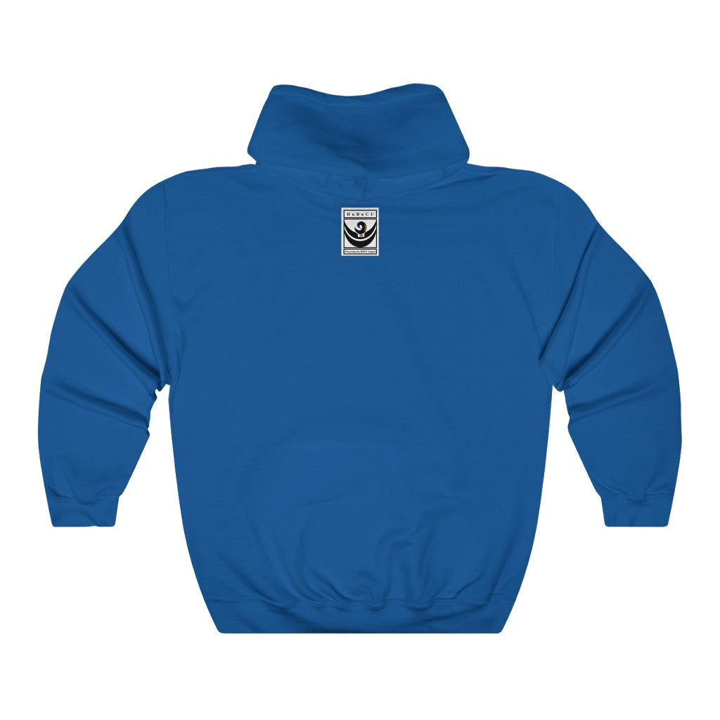 HBCU GRAD 'no regrets'  Unisex Hoodie | Royal Blue